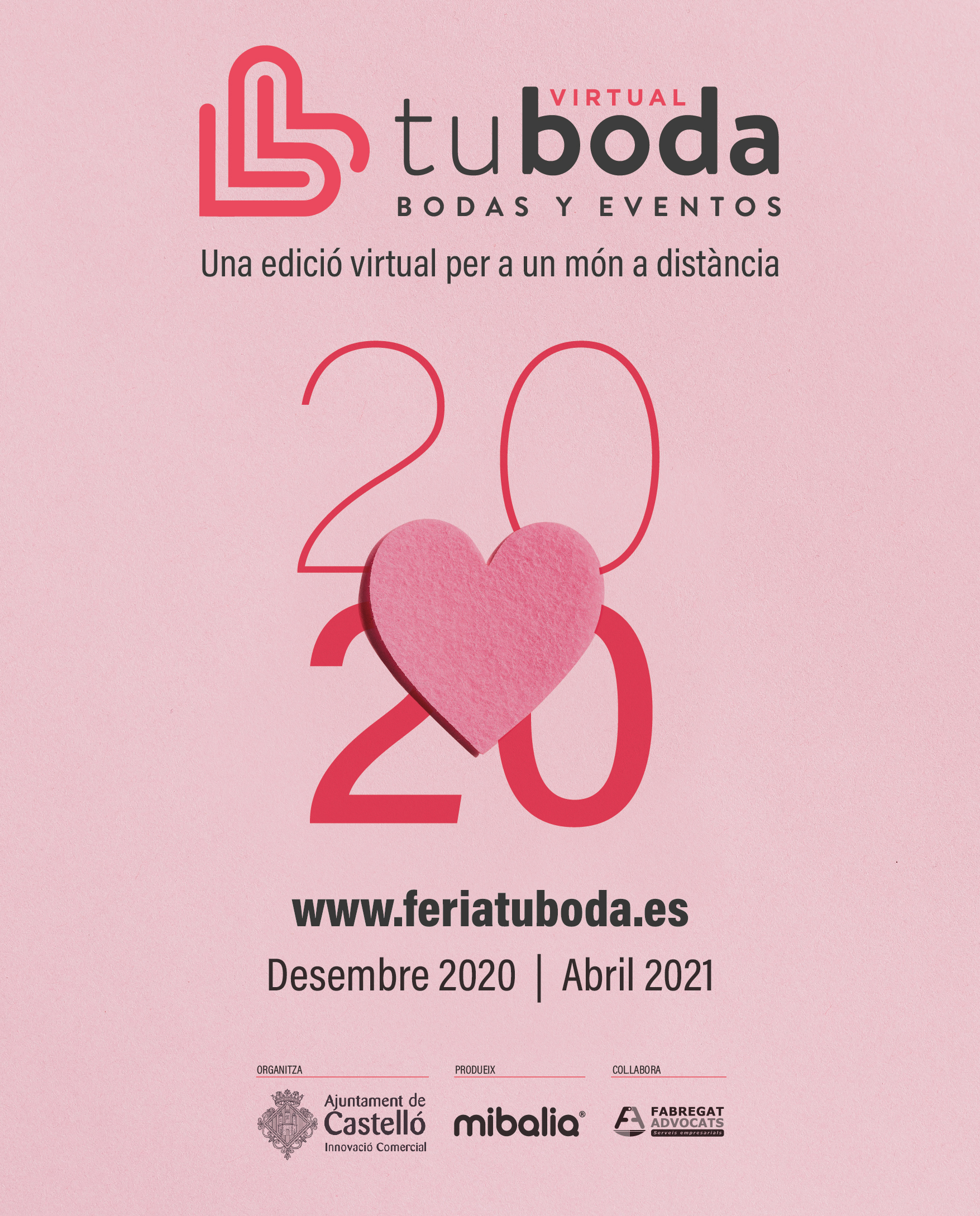 Castelló organiza la Feria Tu Boda a través de un portal web que reunirá a unos 70 expositores